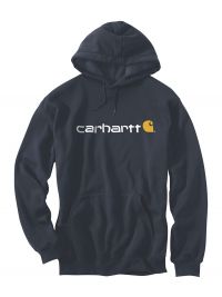 Carhartt Logo Hoodie Herren Dunkelblau